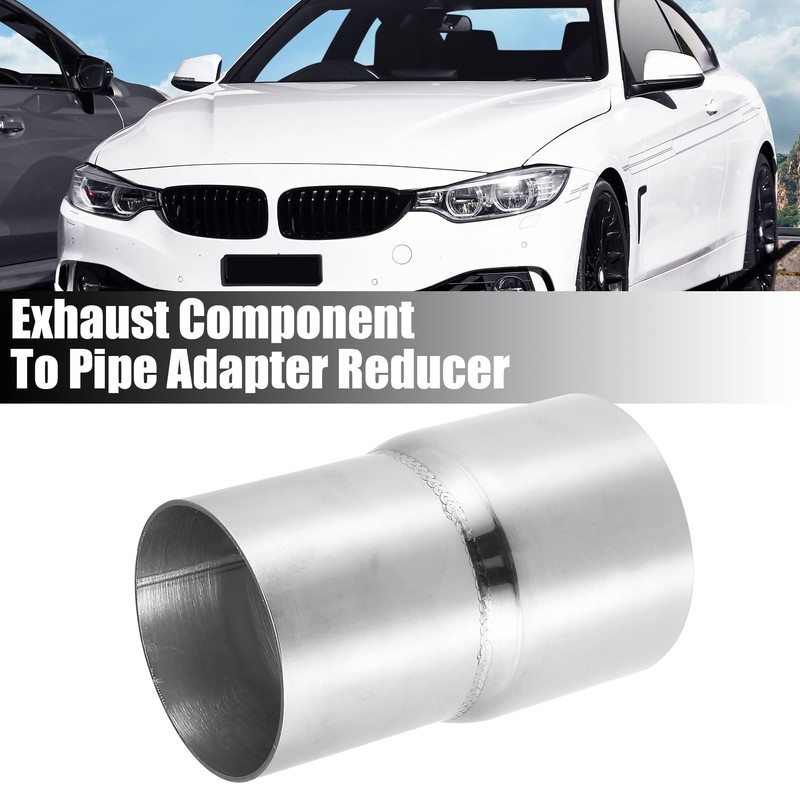 X AUTOHAUX 2.25" ID to 2.5" ID Stainless Steel Car