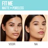 Maybelline Fit Me Foundation, Matte & Poreless, Full Coverage Blendable