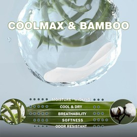 BRISIRA Bamboo Viscose Women No Show Socks Extra Low Cut Liners Boat Thin Non Slip Flats Sneakers Loafer Invisible 5 Pairs