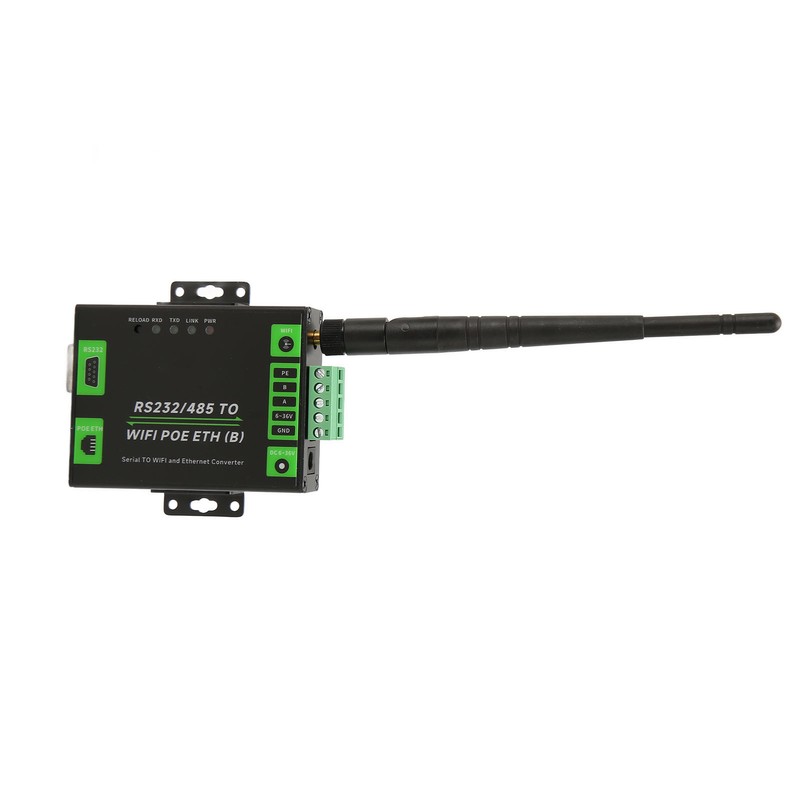 RS232 RS485 to WiFi POE Ethernet Serial Server Converter Multifunction