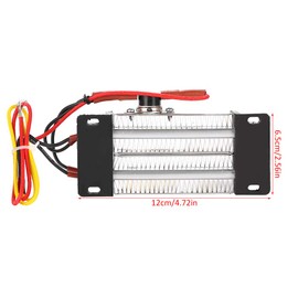 300W 220V Thermostatic PTC Insulated Type Ceramic Heating Element Electric Fast Safety for Factories