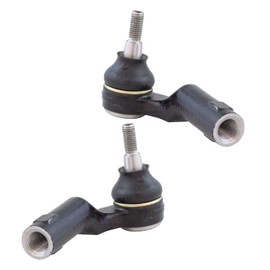 TRQ Front Outer Tie Rod Set Compatible with 2013-2018 Ford C-Max 2013-2019 Escape 2012-2018 Focus 2014-2019 Transit Connect 2015-2019 Lincoln MKC