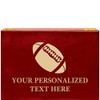 Crown Awards Football Rosewood Humidor Gift, Customize with Your Own