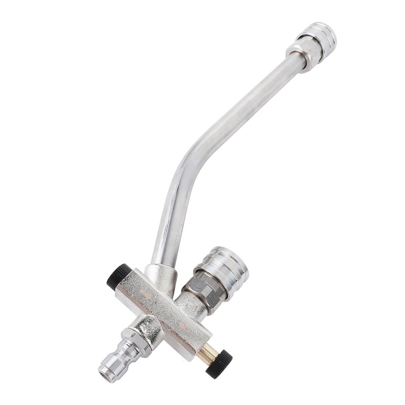 Stainless Steel Foam Cannon Dual Connector for High Pressure Washer