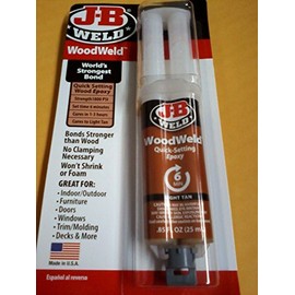 J-B Weld WOODWELD Syringe