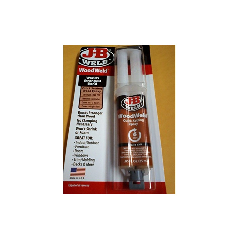 J-B Weld WOODWELD Syringe