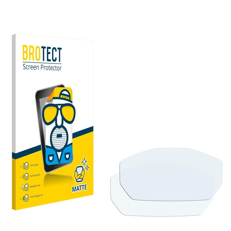 BROTECT Entspiegelungs-Schutzfolie für Ducati Monster 1200 Colour-TFT-Display (2 Stück) Matte