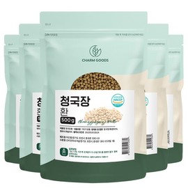 Korean-made Cheonggukjang Pills 500g, 5 packs / 국산 청국장환 500g 5팩