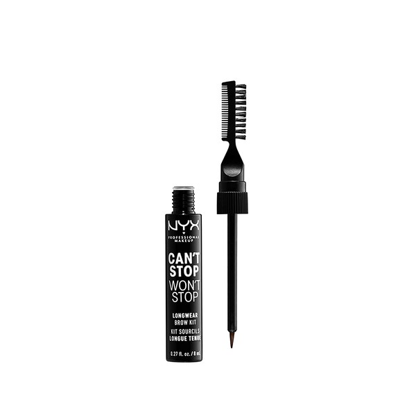 NYX PROFESSIONAL MAKEUP Can't Stop Won't Stop Longwear Brow Kit - Espresso