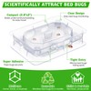 Qualirey 32 PCS Bed Bug Detector Reusable, Bedbug Traps with