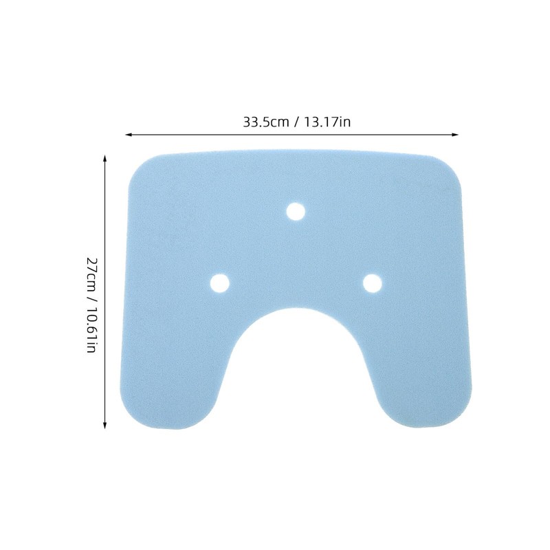 Baluue Shower Bench Cushion Non- Stool Mat for Elderly Disabled