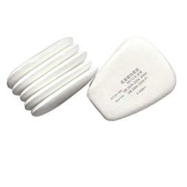 2pcs 6001CN Organic Vapor Cartridge,10pcs 5N11 Particulate Cotton Filter,2 pcs 501 Filter Cover Filter combination for 6800?6200?7503?3200 Respirator