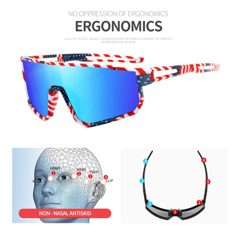 ICECONY Polarized Kids Sports Sunglasses Youth UV400 Protection Baseball Golf