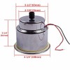 ZONADA 12V LED Stainless Steel Cup Drink Holder 2PCS Blue