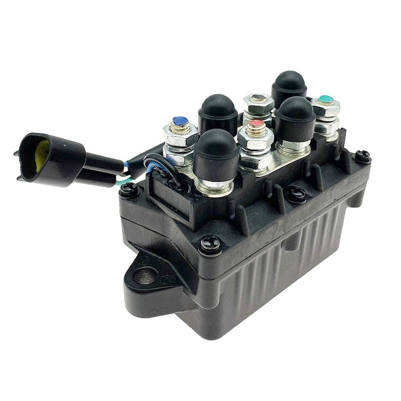Tilt Trim Relay Solenoid Replace for Yamaha Outboard 25HP 40HP