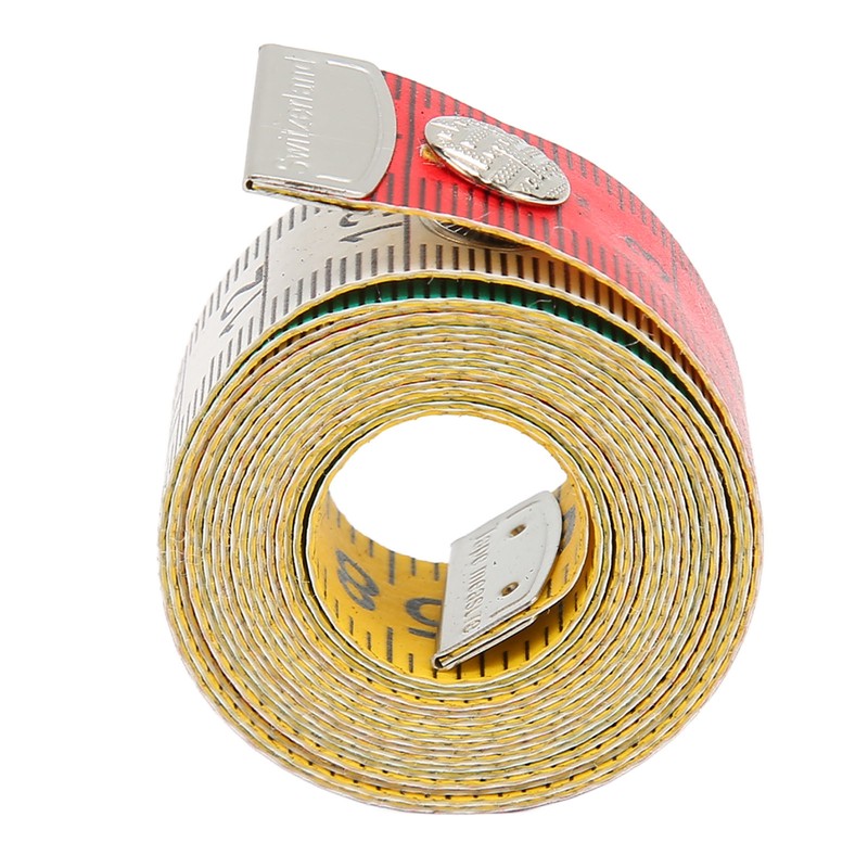 10pcs Soft Measuring Tape 60Inch 150cm Double Sided Colorful Clear