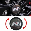 Hyundai Genuine Hyundai N Line Logo Floating Wheel Center Hub