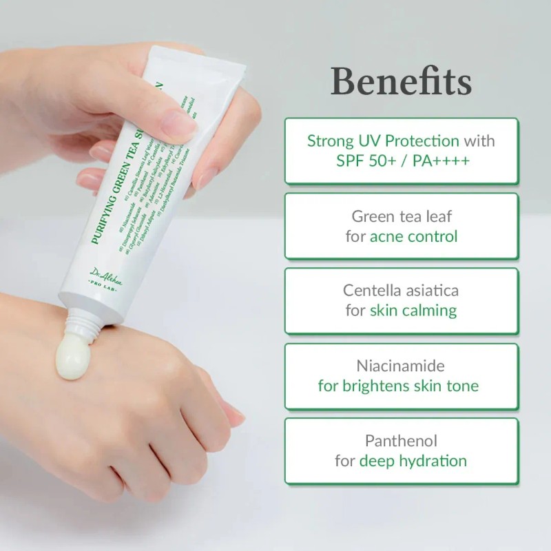 Althea Purifying Green Tea Sunscreen 50ml