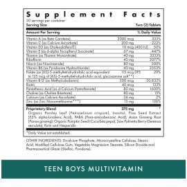 Michael's Multivitamínico Teen Boys 60 Tabletas Kosher