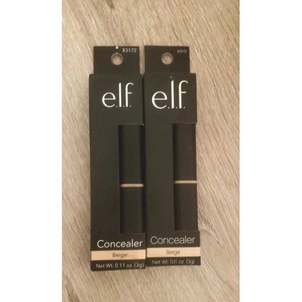 ELF 2 pack e.l.f. Concealer Creamy Lightweight Stick beige 83172