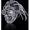 Attitude Studio Steampunk Smiling Joker Full Mask Goggles Costume -
