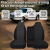 ESMING 60/40 Split Bench Highback Seats Oxford Fabric Seat Covers