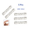 YXQ 1000V 500mA Ceramic Fuse 6.3 x 32mm White for