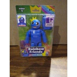 PhatMojo Rainbow Friends Happy Blue Rainbow Friends Action Figure Assortment 5" Action Figure PhatMojo