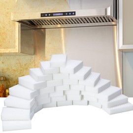 2 gomas de borrador de esponja mágica de densidad, multifuncionales para limpieza del hogar de cocina para muebles, esponjas de limpieza de melamina extra gruesas y de larga duración para baño, zócalo, limpiador de pared (20)