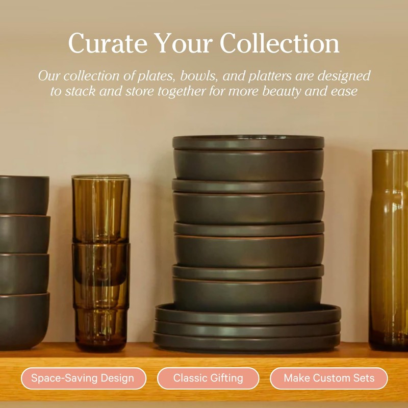 Our Place Dinner Plates - Set of Four 10.5” Handcrafted