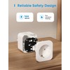 Meross Smart WLAN Socket with Current Measurement 16 A, WiFi