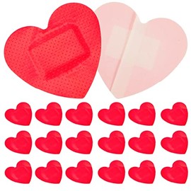 Beavorty Beavorty Pickle Heart Shaped 25pcs Decorative Dressing Care Protectors Knuckle Stickers Scrapes Burns Emergency Pickle