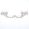 Jetland French Provincial Drawer Pulls - 4-Pack, Ivory White, 4"