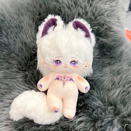 niannyyhouse Rabbit Ears Boy Stuffed Body Tail 20 cm Plush Doll Portable Clothing