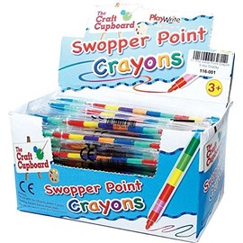 24 x Swop Point Crayons