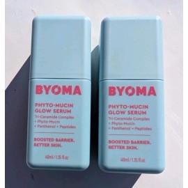 BYOMA 2 Pk: BYOMA Phyto-Mucin Glow Serum Tri-Ceramide Complex 1.35oz ea Exp. 8/27