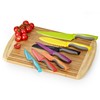 Cook N Home 14-Piece Coated Carbon Stainless Steel Knife Set
