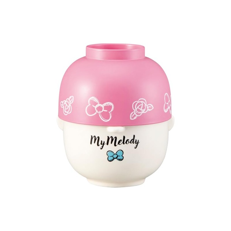 Sanrio SAN4642-3 My Melody Soup Bowl, Large Dish Set, Approx.