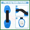 Motoforti 2pcs Universal PVC Strap Handle Patches Carry Grab Handle