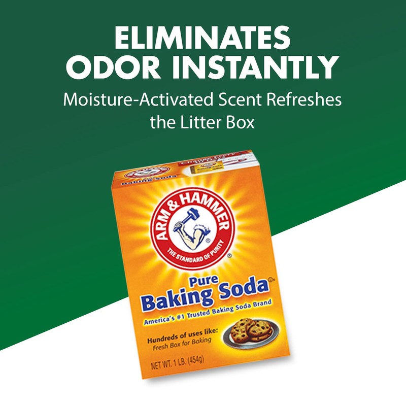 ARM & HAMMER Cat Litter Deodorizer Double Duty, 20 oz,