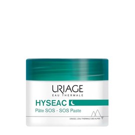 Uriage Hyseac Pasta SOS anti-imperfecciones 15 g - con arcilla verde, zinc y árbol de té - Corrige los granos desde la primera noche - Sin parabenos y