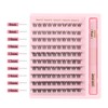 Poiuyoiu Cluster Lashes Set D Curl Individual Eyelashes 8-16 mm