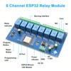 APKLVSR ESP32 8-Channel Relay Module, ESP32 WiFi Bluetooth BLE Relay