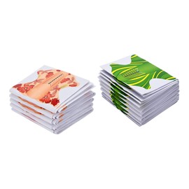 Mikinona 200pcs Nail Art Guide Stickers for Acrylic Nail Extensions Firm Stickiness Curve Green Orange Manicure Tools Professional Accessories