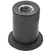 25#10-32 Thread Well Nut 3/8" Hole .500 Head Diameter