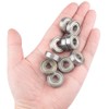 CESFONJER 16 pcs Mini Metal Ball Bearings | 608ZZ Ball