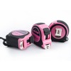 Lichamp Tape Measure 25 Feet, Pink Tape Measure 3 Pack