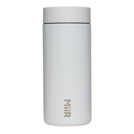MiiR, 360 Traveler, Stainless Steel Double-Wall Vacuum Insulated Tumbler, White, 12 Fluid Ounces