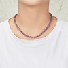 Philip Jones Amethyst Mini Beaded Gemstone Necklace