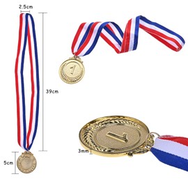 GOLDGE 3 pieces winner medals gold silver bronze medals for children gold winner medals children for party sports day toy prizes competition awards medals party bags